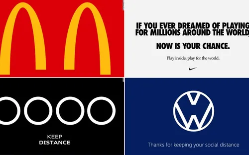 Nhiều nhãn hàng nổi tiếng thay đổi logo hưởng ứng phong trào cách ly xã hội thời COVID-19