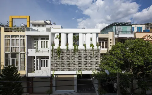 Ngôi nhà có thiết kế đặc biệt thông thoáng