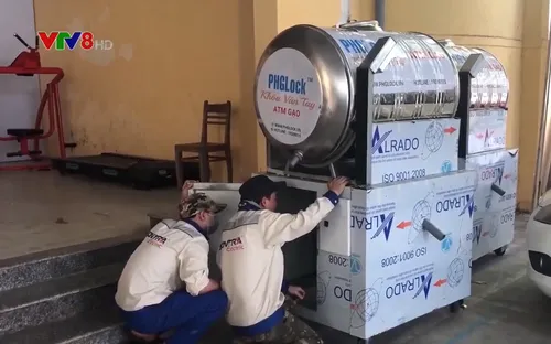 Đà Nẵng: Hơn 80 tấn gạo cấp phát qua máy tự động