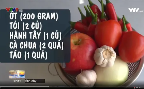 Hướng dẫn làm tương ớt