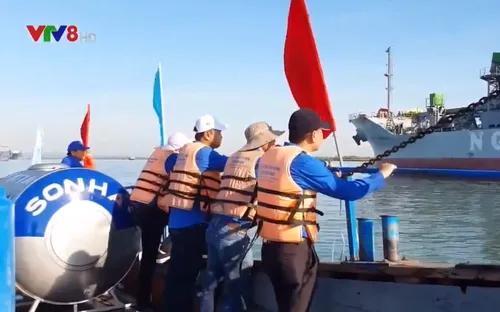 Đưa nước sạch về xã đảo