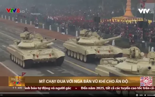 Mỹ chạy đua với Nga để bán vũ khí cho Ấn Độ