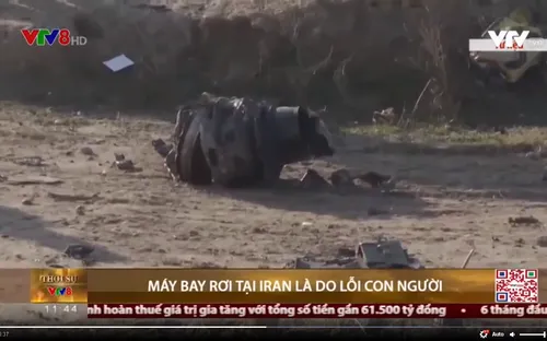 Tehran công bố lỗi trong vụ máy bay chở khách Ukraine rơi tại Iran