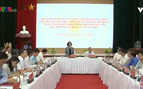 Trưởng Ban dân vận Trung ương làm việc tại Đà Nẵng