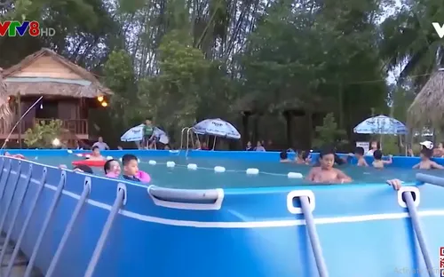 Quảng Ngãi: Xã hội hóa dạy bơi cho trẻ em nông thôn