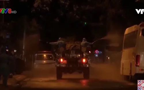 Bộ Tư lệnh Quân khu 5 hỗ trợ Đà Nẵng tẩy độc khử trùng