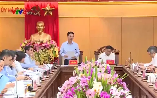 Trưởng Ban Tuyên giáo Trung ương làm việc tại Hà Tĩnh