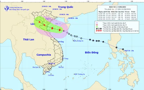 Tin bão khẩn cấp - Cơn bão số 2