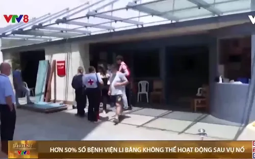 Hơn 50% số bệnh viện Li Băng không thể hoạt động sau vụ nổ