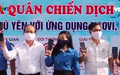 Phú Yên: Ra quân Chiến dịch “Thanh niên Phú Yên với ứng dụng nCovi, Bluezone”