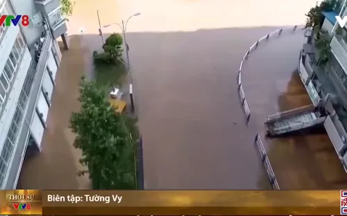 Tình hình mưa bão tại 1 số tỉnh, thành của Trung Quốc