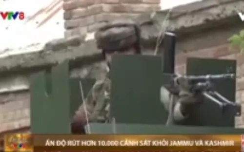 Ấn Độ rút hơn 10.000 cảnh sát vũ trang khỏi Jammu và Kashmir