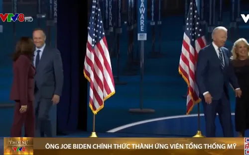 Ông Joe Biden chính thức thành ứng viên tổng thống Mỹ
