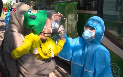 Đưa hơn 700 lao động và sinh viên Quảng Ngãi về quê