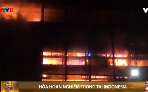 Indonesia: Hỏa hoạn nghiêm trọng tại tòa nhà di sản Tổng chưởng lý