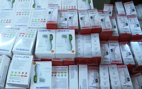 Thiết bị đo thân nhiệt nhập lậu 120.000 đồng bán… tiền triệu