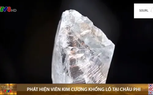 Phát hiện viên kim cương khổng lồ nặng 442 carat ở Châu Phi