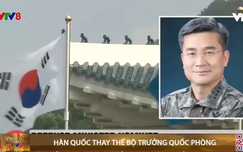 Hàn Quốc thay thế Bộ trưởng Quốc phòng
