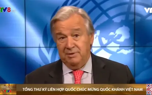 Tổng thư ký LHQ chúc mừng quốc khánh Việt Nam