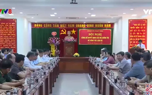 Phú Yên: Công bố quyết định Bí thư tỉnh Ủy Phú Yên