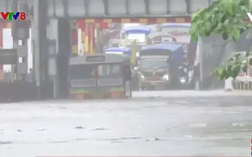 Cảnh báo đỏ do mưa lớn tại Ấn Độ