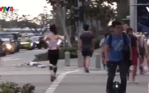 Singapore áp dụng bộ quy tắc ứng xử dành cho người đi bộ