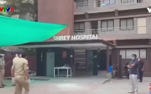 Cháy bệnh viện tại Ấn Độ