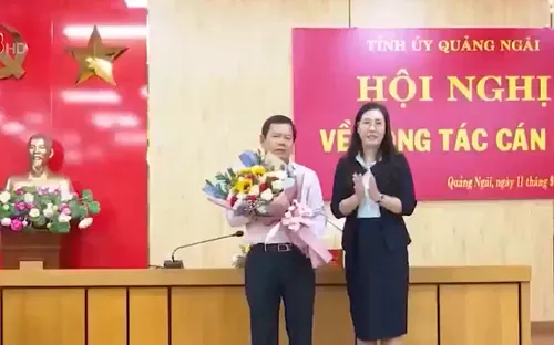Quảng Ngãi bầu Phó Bí thư Tỉnh ủy