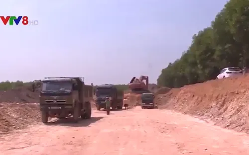 Quảng Trị: Nhiều vi pham trong quy trình khai thác đất