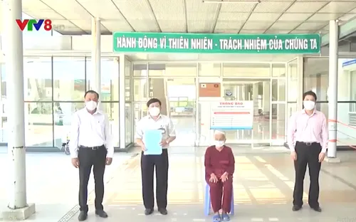 Bệnh nhân Covid-19 lớn tuối nhất Việt Nam đã xuất viện