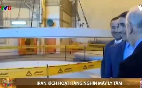 Iran kích hoạt hàng nghìn máy ly tâm