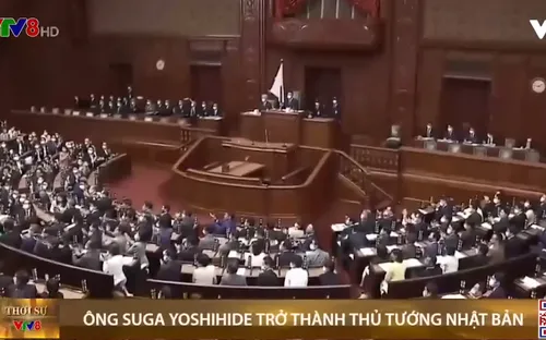 Ông Suga được bầu làm thủ tướng mới của Nhật Bản