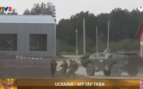 Ucraina- Mỹ tập trận