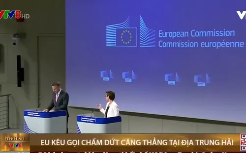 EU kêu gọi chấm dứt căng thẳng tại Địa Trung Hải