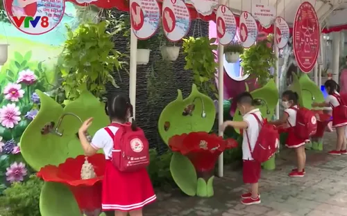 Học sinh tâm dịch Đà Nẵng đã trở lại trường học