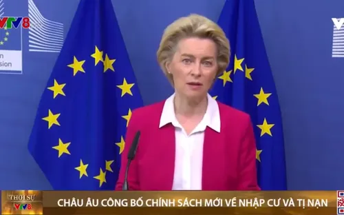 Châu Âu công bố chính sách mới về nhập cư và tị nạn