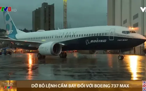 Bỏ lệnh cấm bay đối với Boeing 737 Max