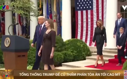 Tổng thống Trump chính thức đề cử chánh án tòa án tối cao