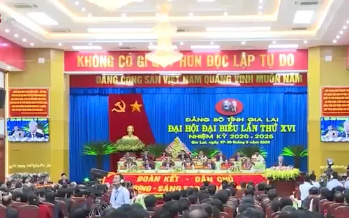 Đại hội đại biểu Đảng bộ tỉnh Gia Lai lần thứ 16