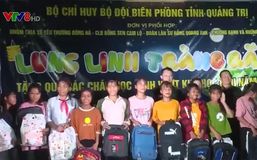 Trung Thu nơi vùng khó của tỉnh Quảng Trị