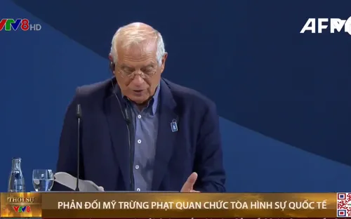 EU phản đối Mỹ trừng phạt quan chức Tòa Hình sự Quốc tế