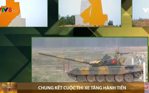 NGA: Chung kết cuộc thi xe tăng hành tiến