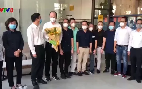 Đà Nẵng tiễn đoàn y tế TP Hồ Chí Minh
