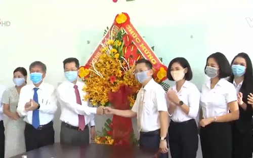 Thành ủy Đà Nẵng chúc mừng kỷ niệm 50 năm VTV