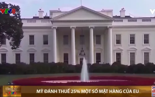 Mỹ đánh thuế 25% đối với một số mặt hàng của EU
