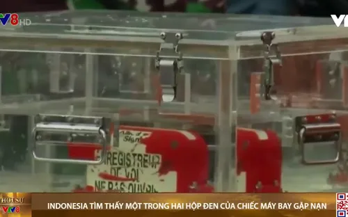 Indonesia tìm thấy một trong hai hộp đen của chiếc máy bay gặp nạn