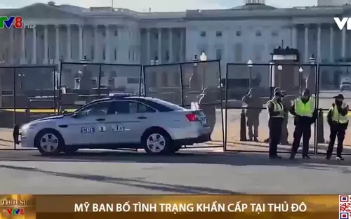 Mỹ ban bố tình trạng khẩn cấp tại thủ đô Washington