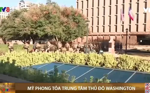 Mỹ phong tỏa trung tâm thủ đô Washington
