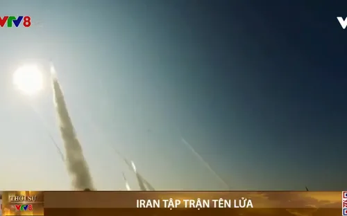 Iran tập trận tên lửa