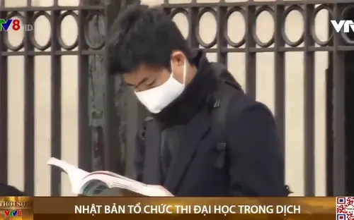 Kỳ thi đại học trong dịch tại Nhật Bản